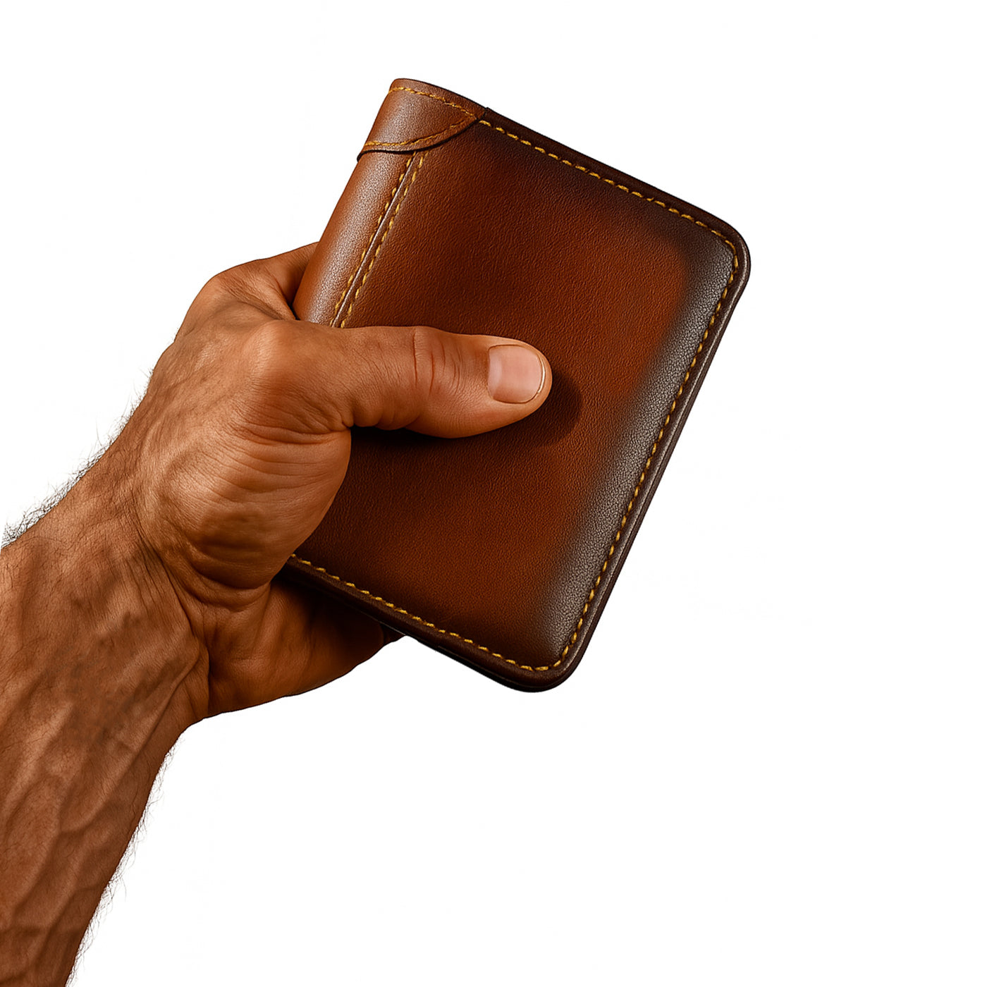 Echt-Leder Portemonnaie VIKING OATH Wikinger Geldbörse aus