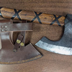 Ragnars Axt – Original Wikinger Axt mit Ledergriff | Nordskulls Viking Shop