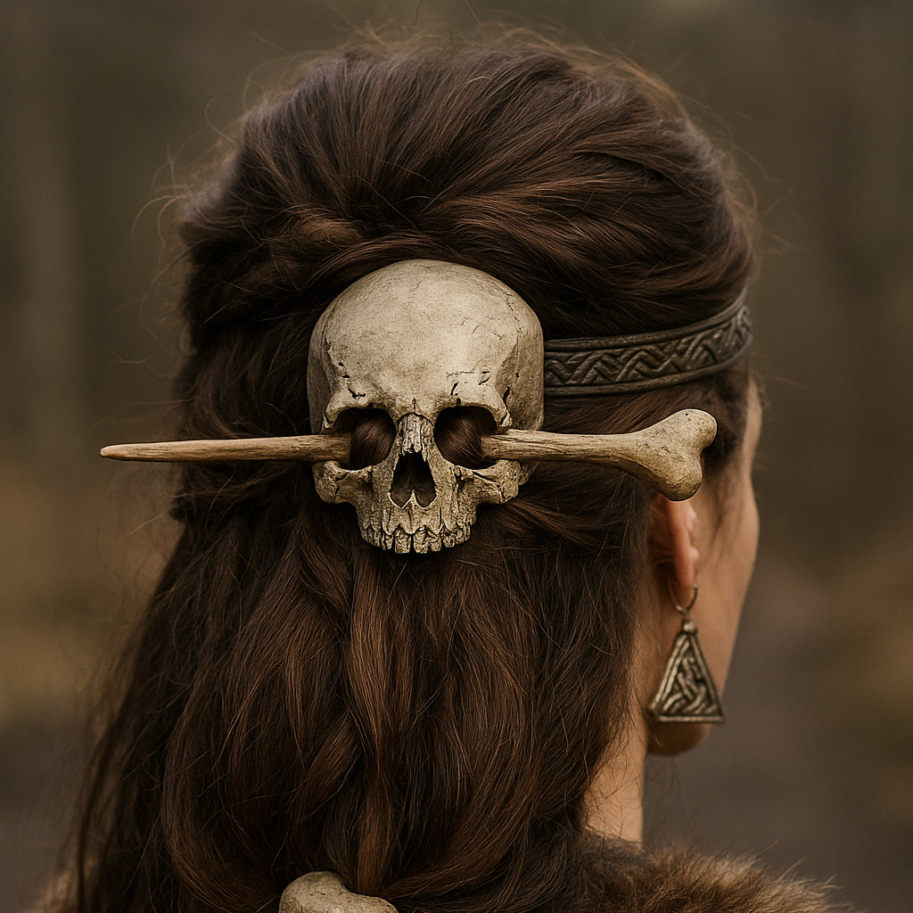 Wikinger Haarklammer | Damen | SKULL