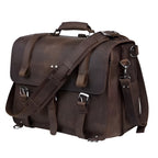 Echtleder Tasche Herren HAKON schräg getragen mit Schultergurt