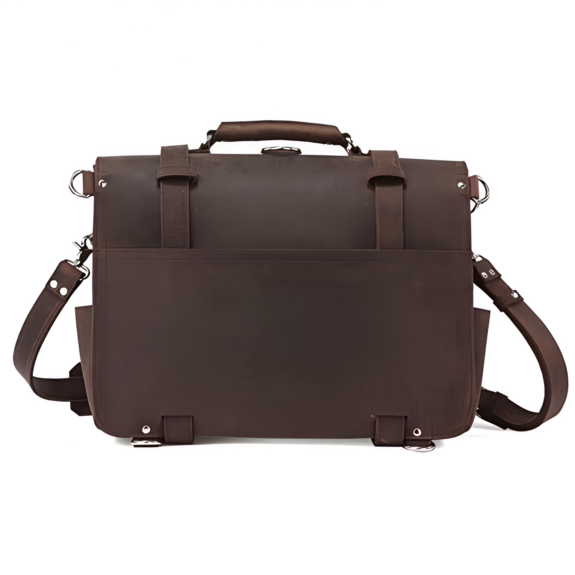 Rückansicht der Echtleder Tasche Herren HAKON