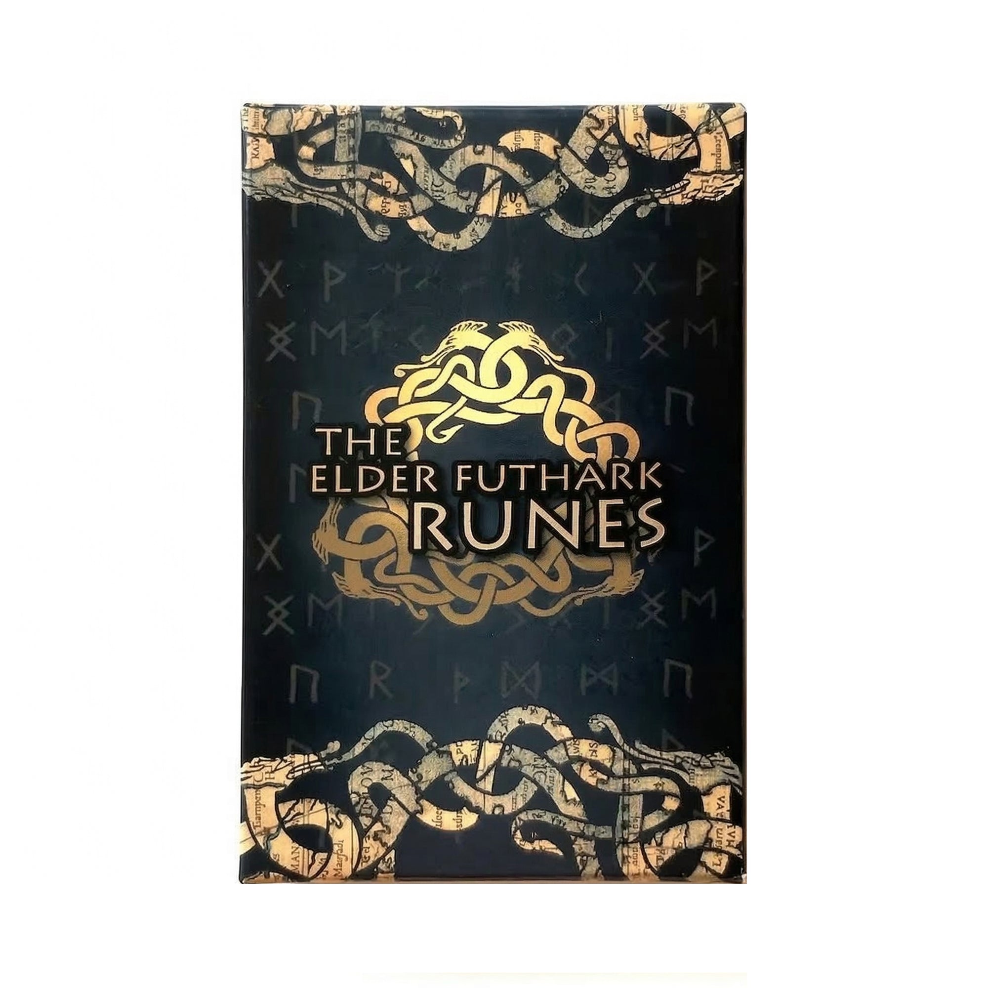 Wikinger Tarot Karten THE ELDER FUTHARK Runen – nordisches Runen-Orakel Deck mit Wikinger Symbolik und Elder Futhark Runen Alphabet, spirituelle Wahrsagekarten inspiriert von nordischer Mythologie und Runenmagie